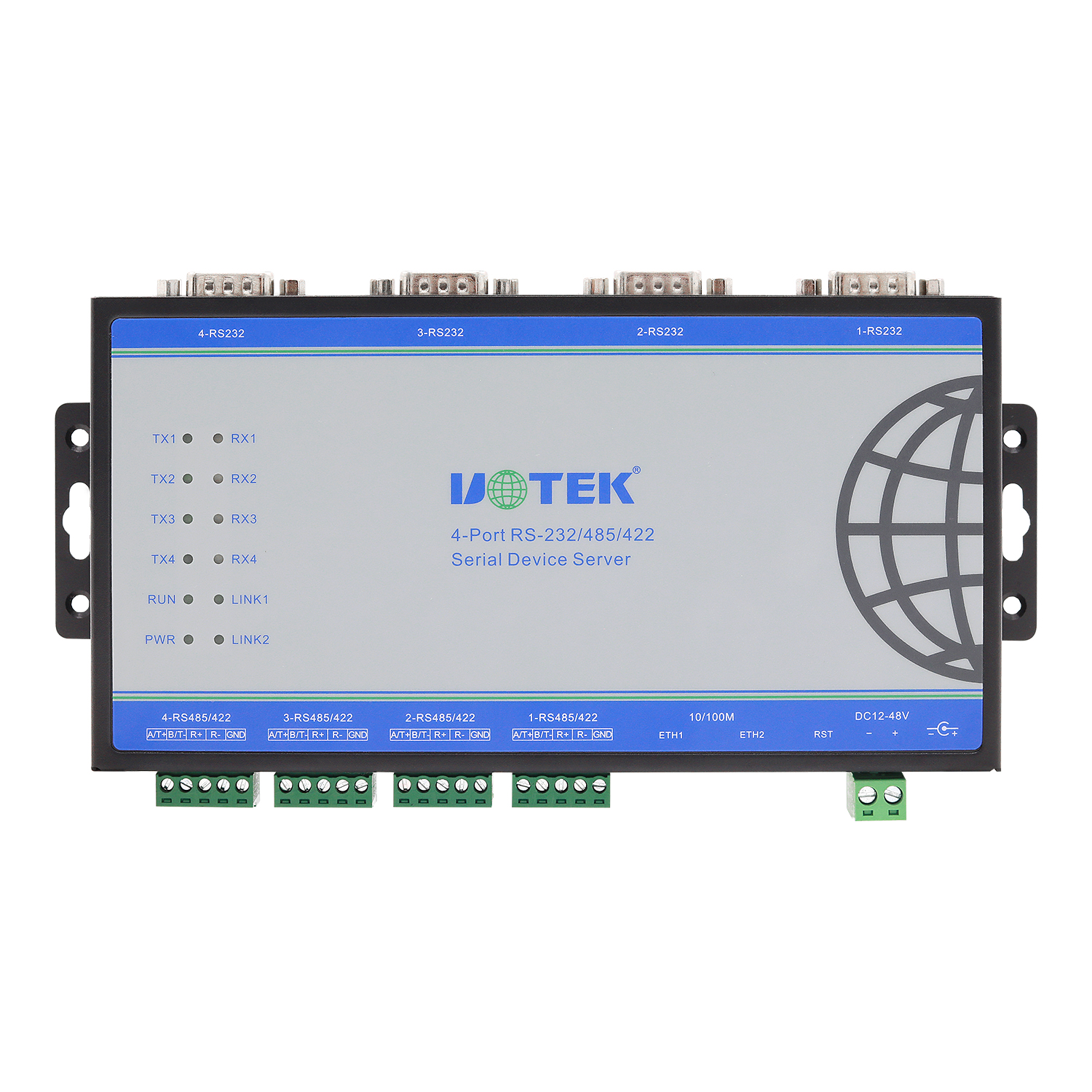 壁掛式4口串口服務(wù)器