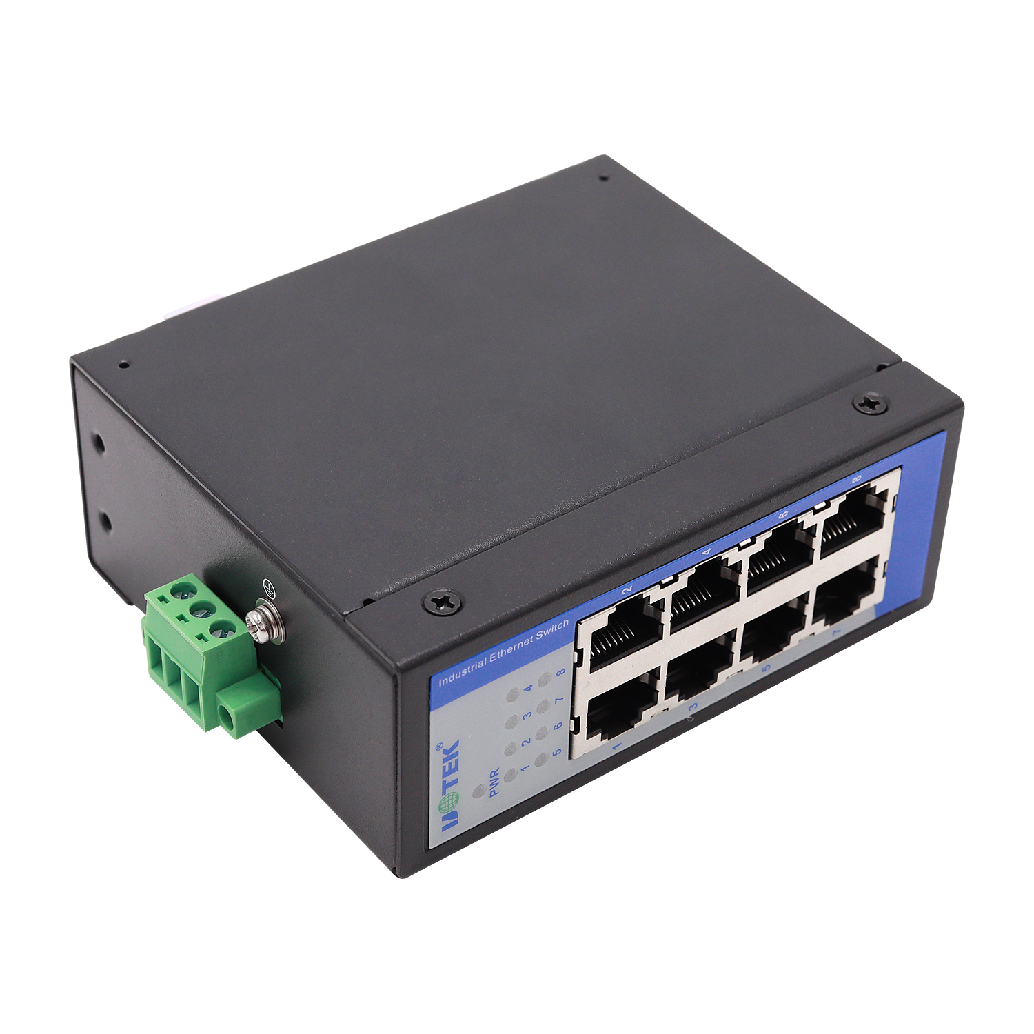 工業8口百兆以太網交換機