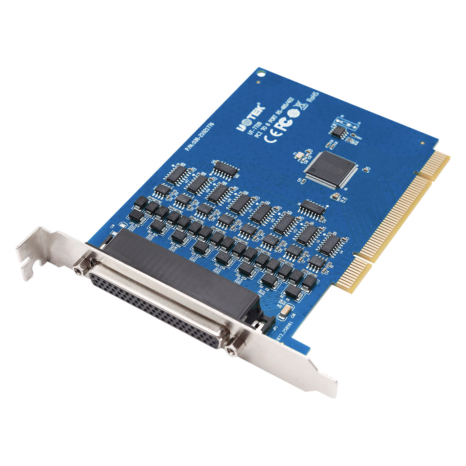 PCI轉(zhuǎn)8口RS-485/422多串口卡