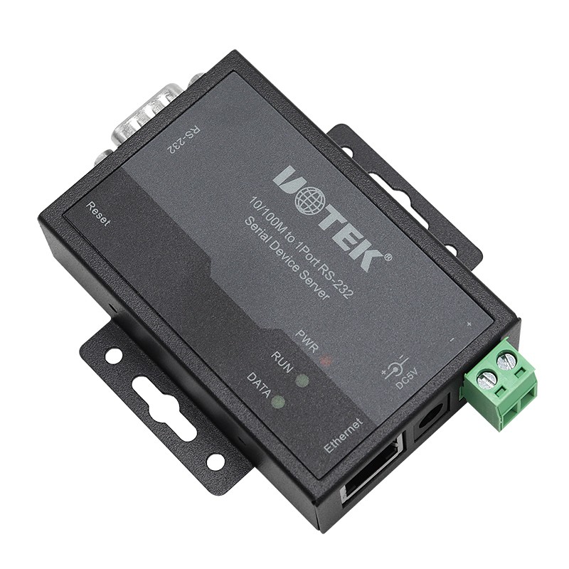 10/100M轉(zhuǎn)1口RS-232串口服務(wù)器